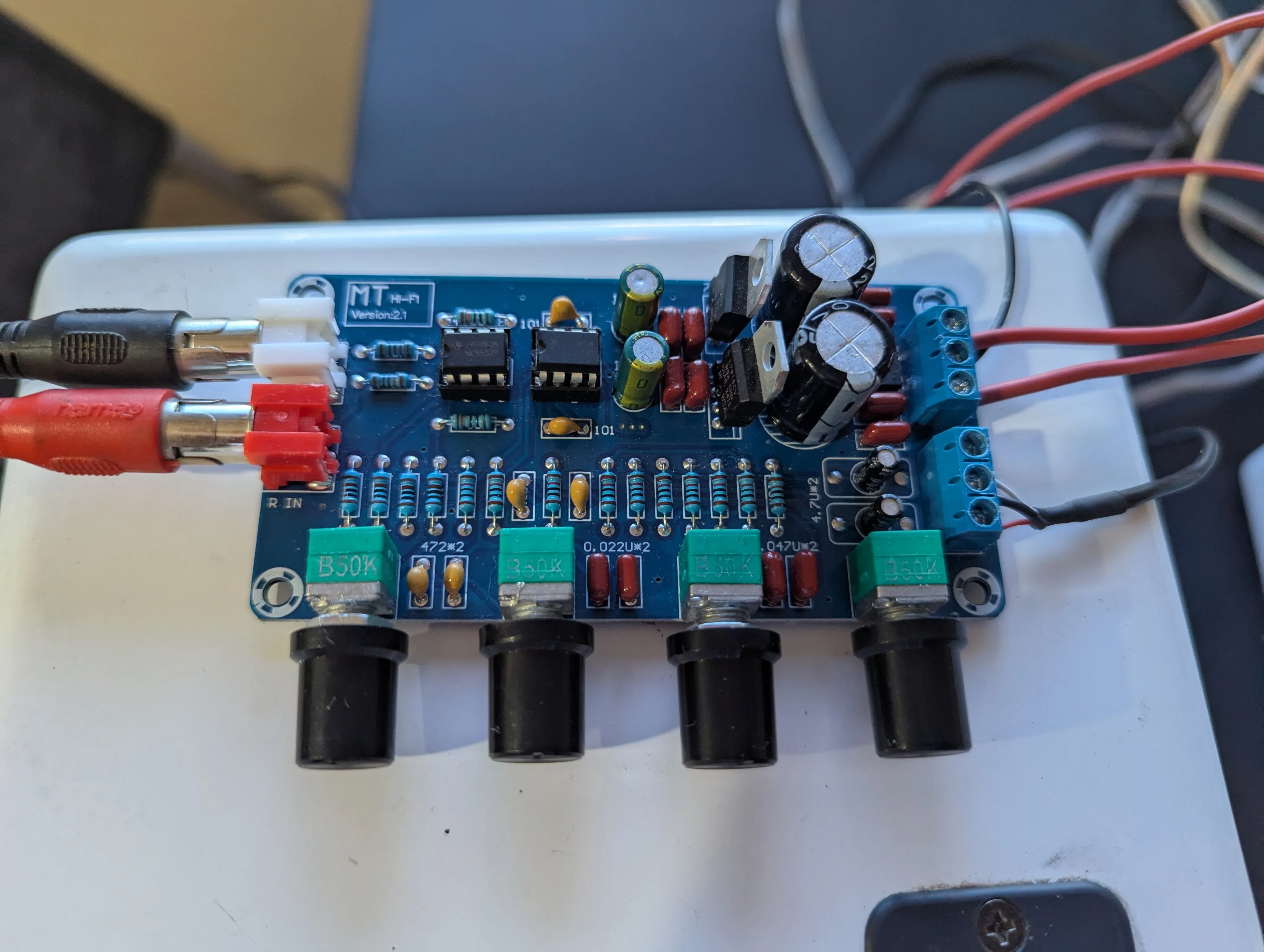 The replacement preamp